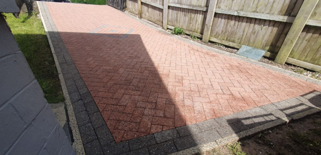 Driveway Clean – after cleaning